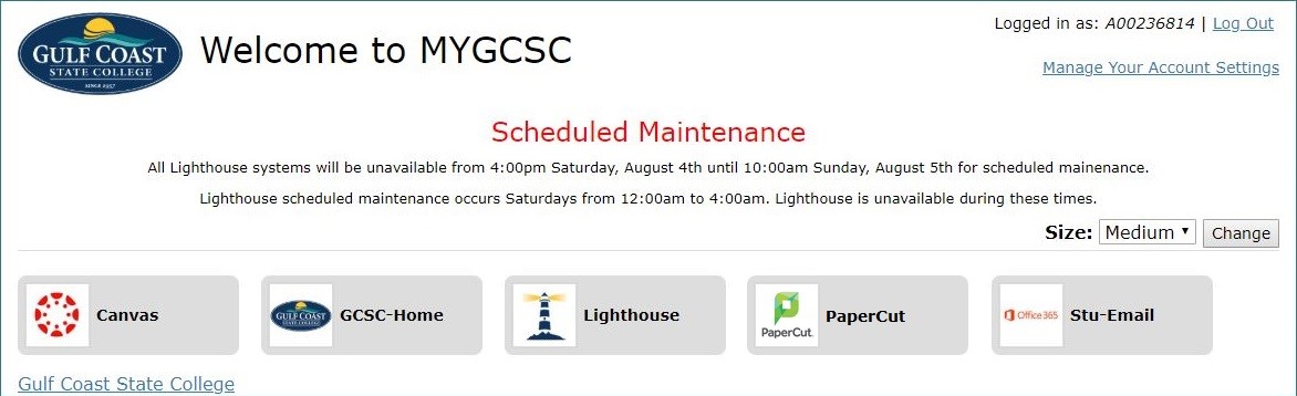 Image of myGCSC